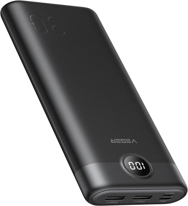 chargeur portable 20W Veger avec USB et Type-C