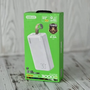 Gerlax 30000mAh Ultra-Thin Power Bank